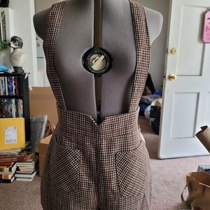 Modcloth Pinafore Shorts